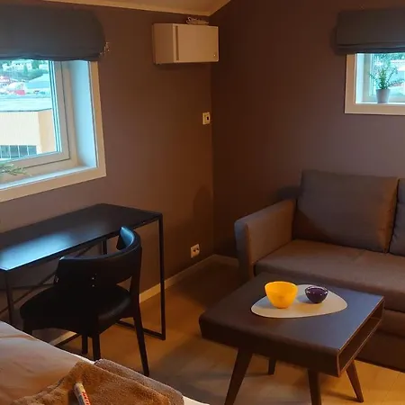 Pa Hjornet Gjestehus Skjervoy Exterior foto